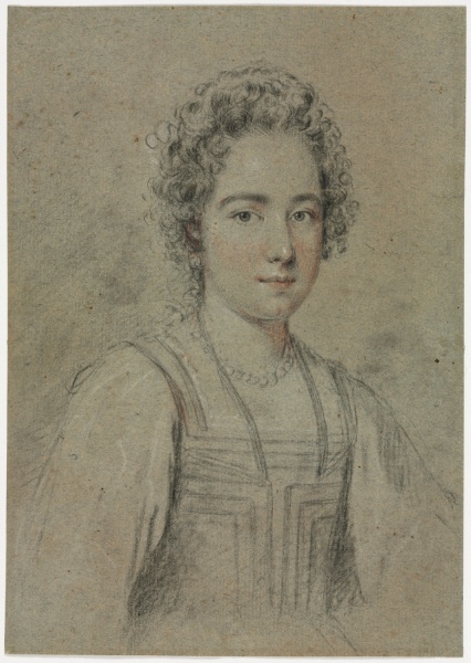 Portrait of a Young Woman with Pearls
