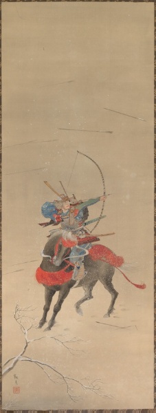 Warrior mounted on a Horse