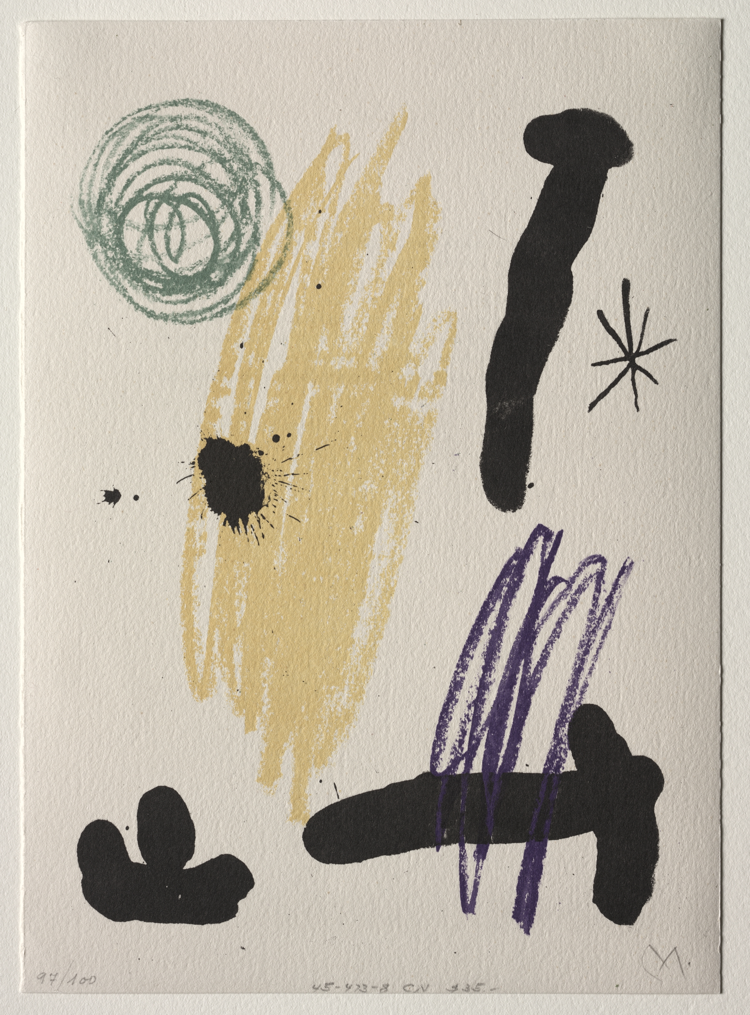 Illustration from "Barcelona 1964" (Miró. Obra Inèdita Recent)