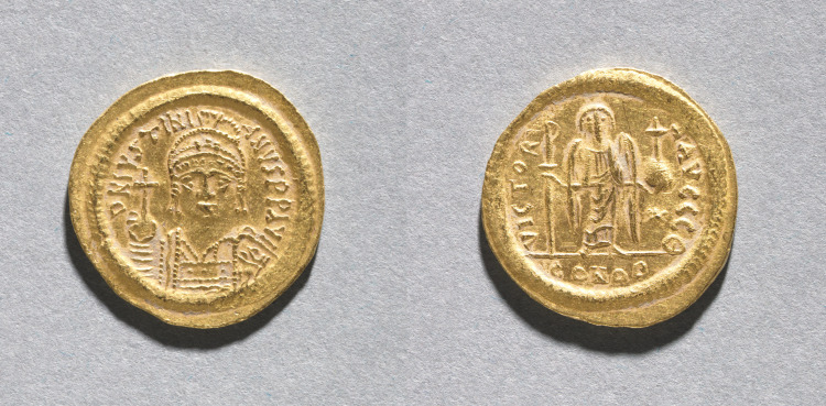 Solidus of Justinian I 