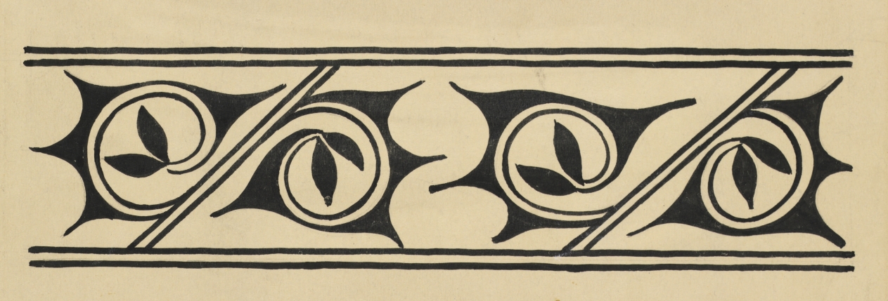 San Ildefonso Pottery Design, Kenneth M. Chapman, Before 1928