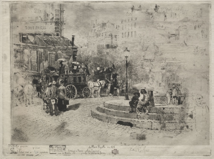 Place Pigalle en 1878