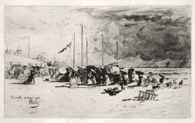 The Squall at Trouville