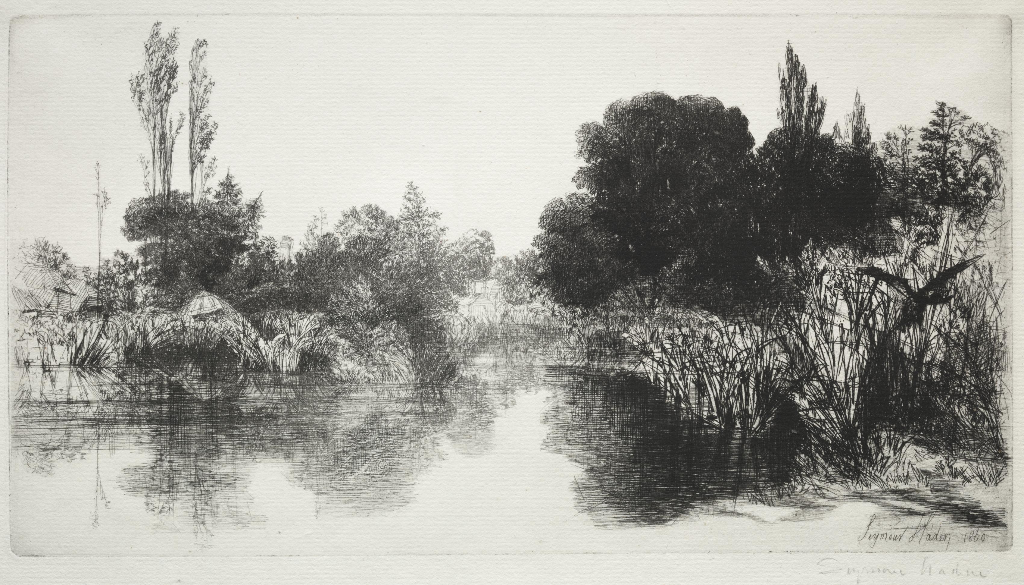 Shere Mill Pond, No. 11 (The Large Plate)