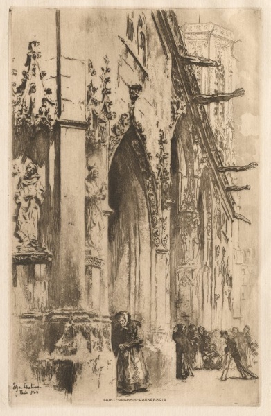 Portal of St. Germain L'Auxerrois 