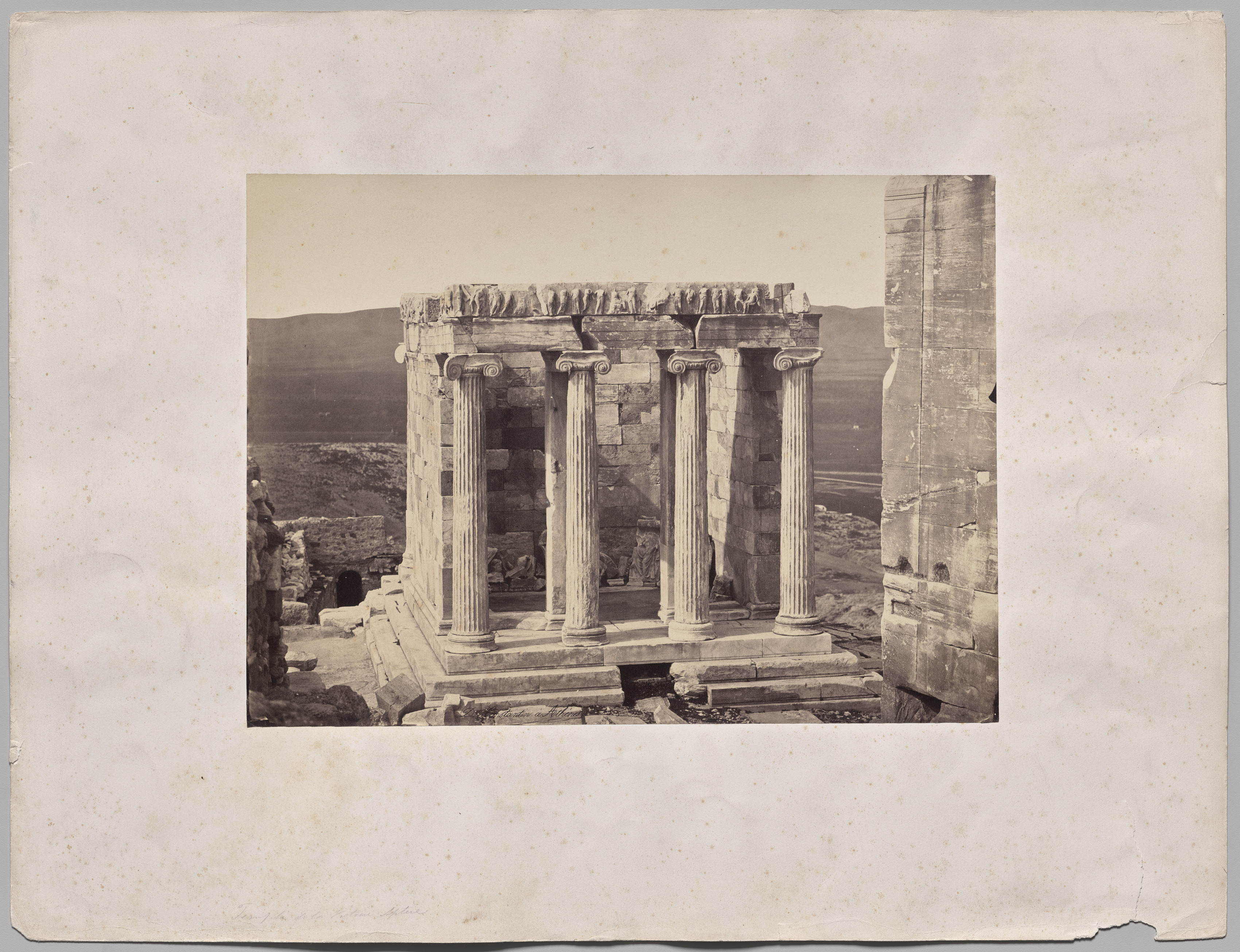Temple of Athene Nike. Venus Victrix—Wingless Victory