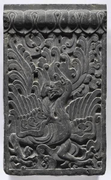 Section of a Coffin Platform: Phoenix