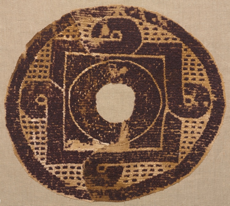 Roundel from a Blanket or Cover Egypt, Byzantine period | Cleveland ...