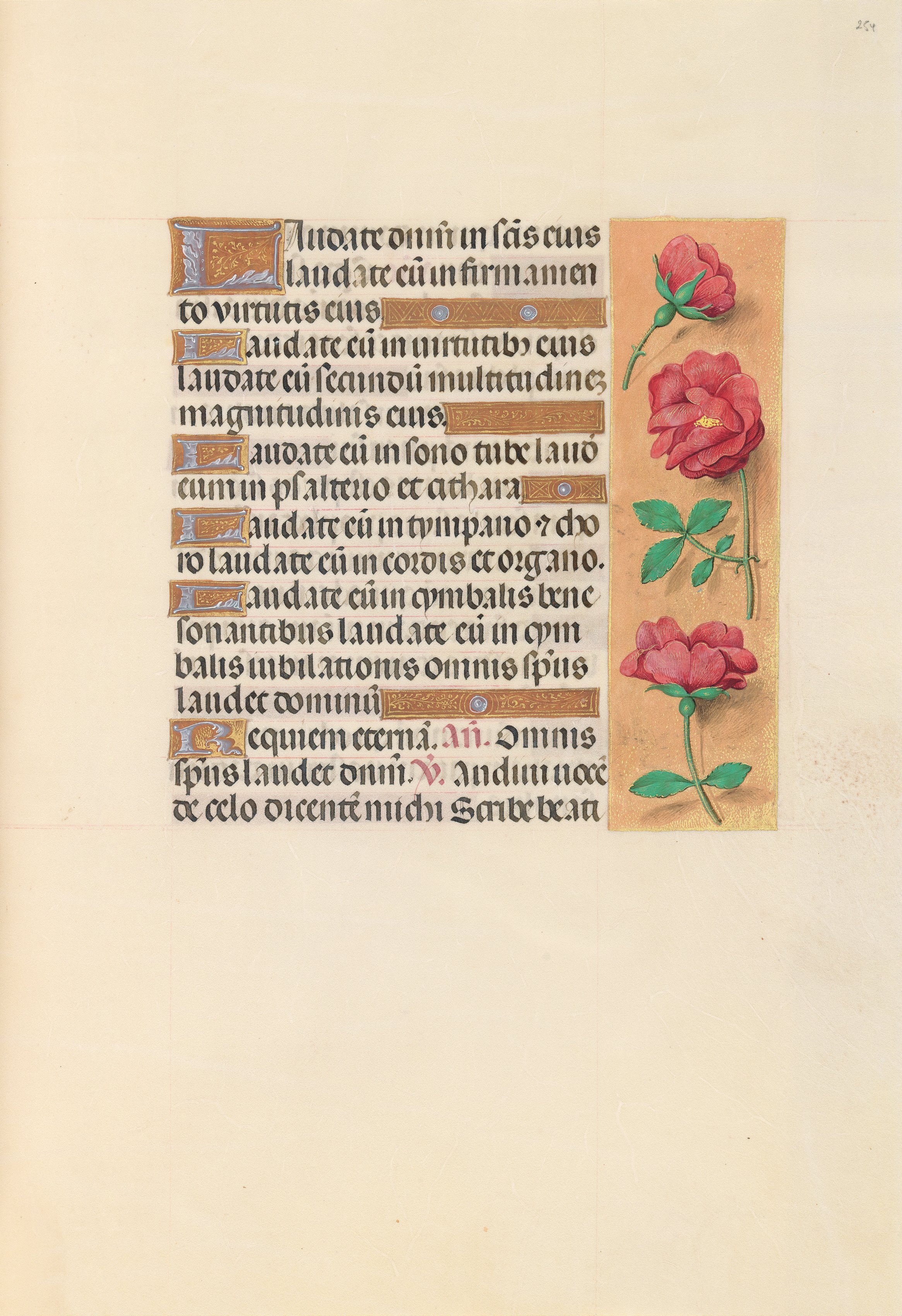 Hours of Queen Isabella the Catholic, Queen of Spain:  Fol. 254r