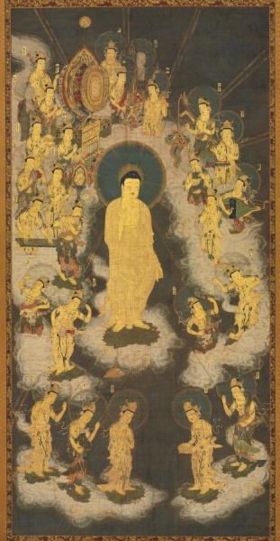Welcoming Descent of Amida (Amida Raigō)