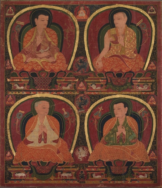 Four Seated Masters
