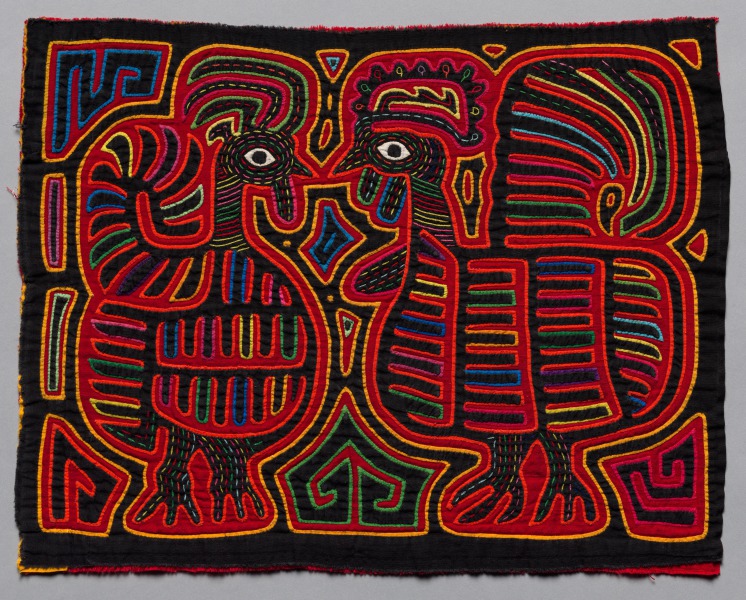 Rooster and Hen Mola Panel