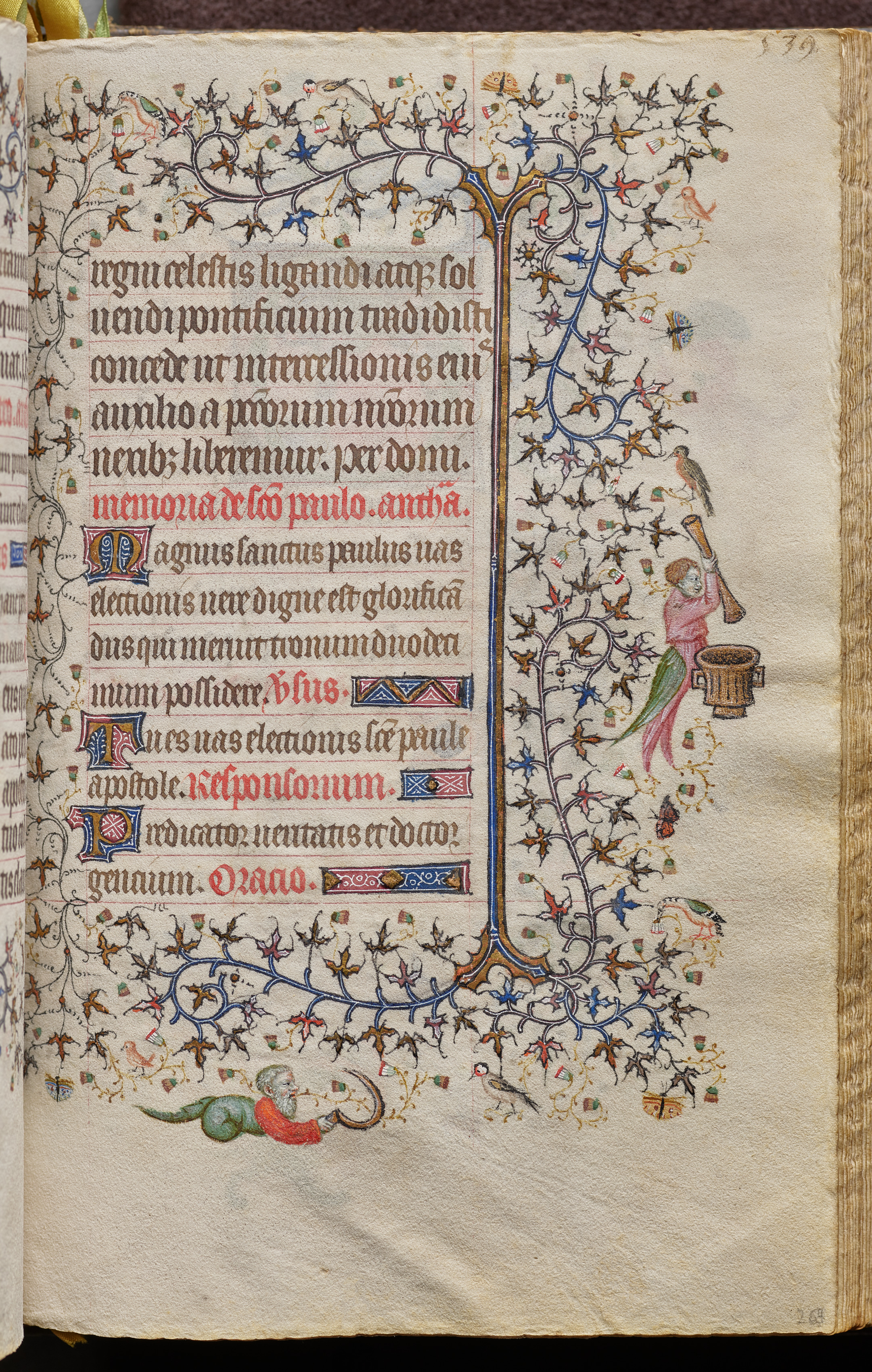 Hours of Charles the Noble, King of Navarre (1361-1425): fol. 264r, Text