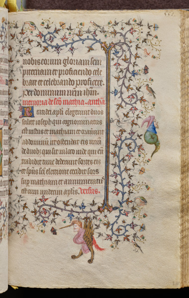 Hours of Charles the Noble, King of Navarre (1361-1425): fol. 270r, Text