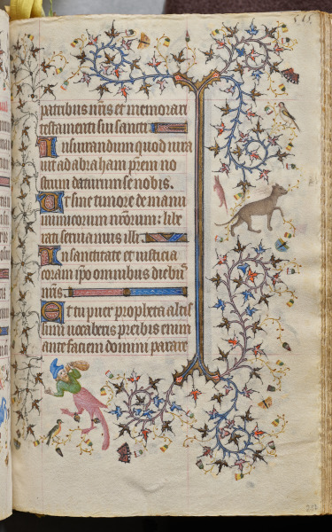 Hours of Charles the Noble, King of Navarre (1361-1425): fol. 252r, Text