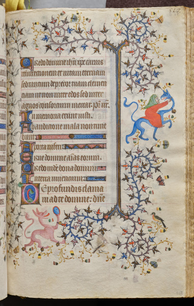 Hours of Charles the Noble, King of Navarre (1361-1425): fol. 253r, Text