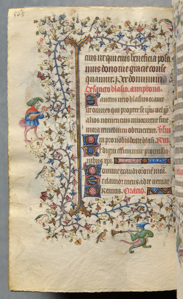 Hours of Charles the Noble, King of Navarre (1361-1425): fol. 278v, Text