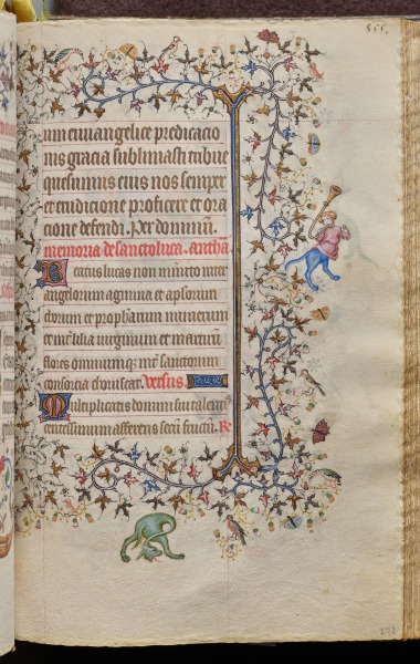 Hours of Charles the Noble, King of Navarre (1361-1425): fol. 272r, Text
