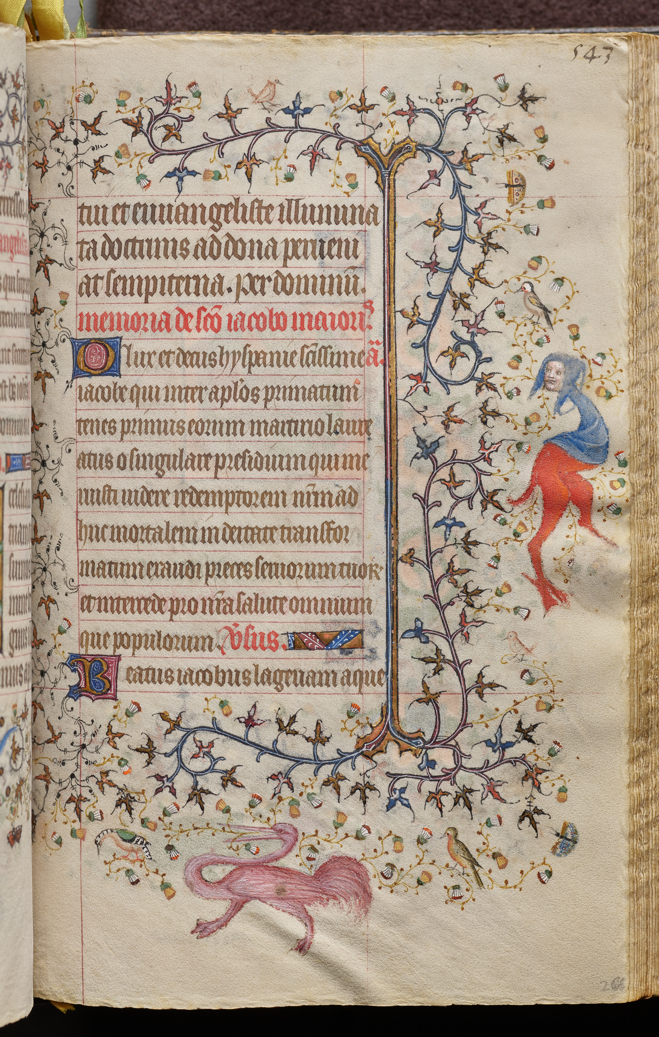 Hours of Charles the Noble, King of Navarre (1361-1425): fol. 266r, Text