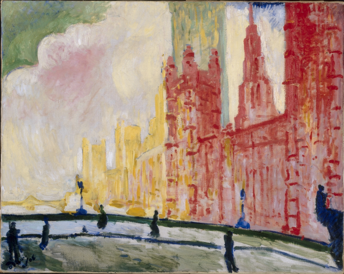 The Houses of Parliament from Westminster Bridge, André Derain, 1906