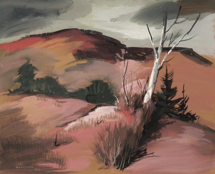 Desert Scene, Carl Gaertner, 1939