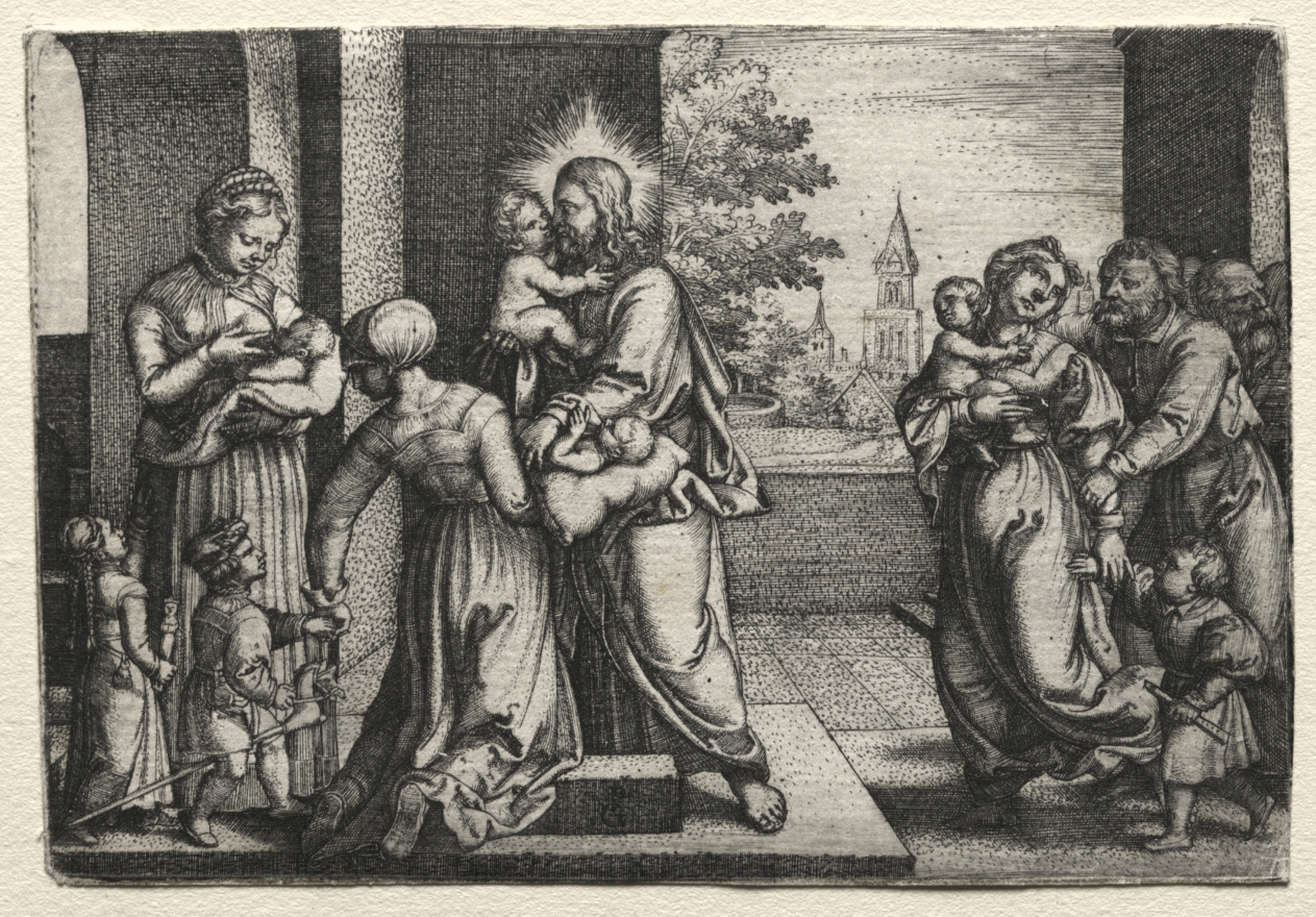 Christ with Little Children