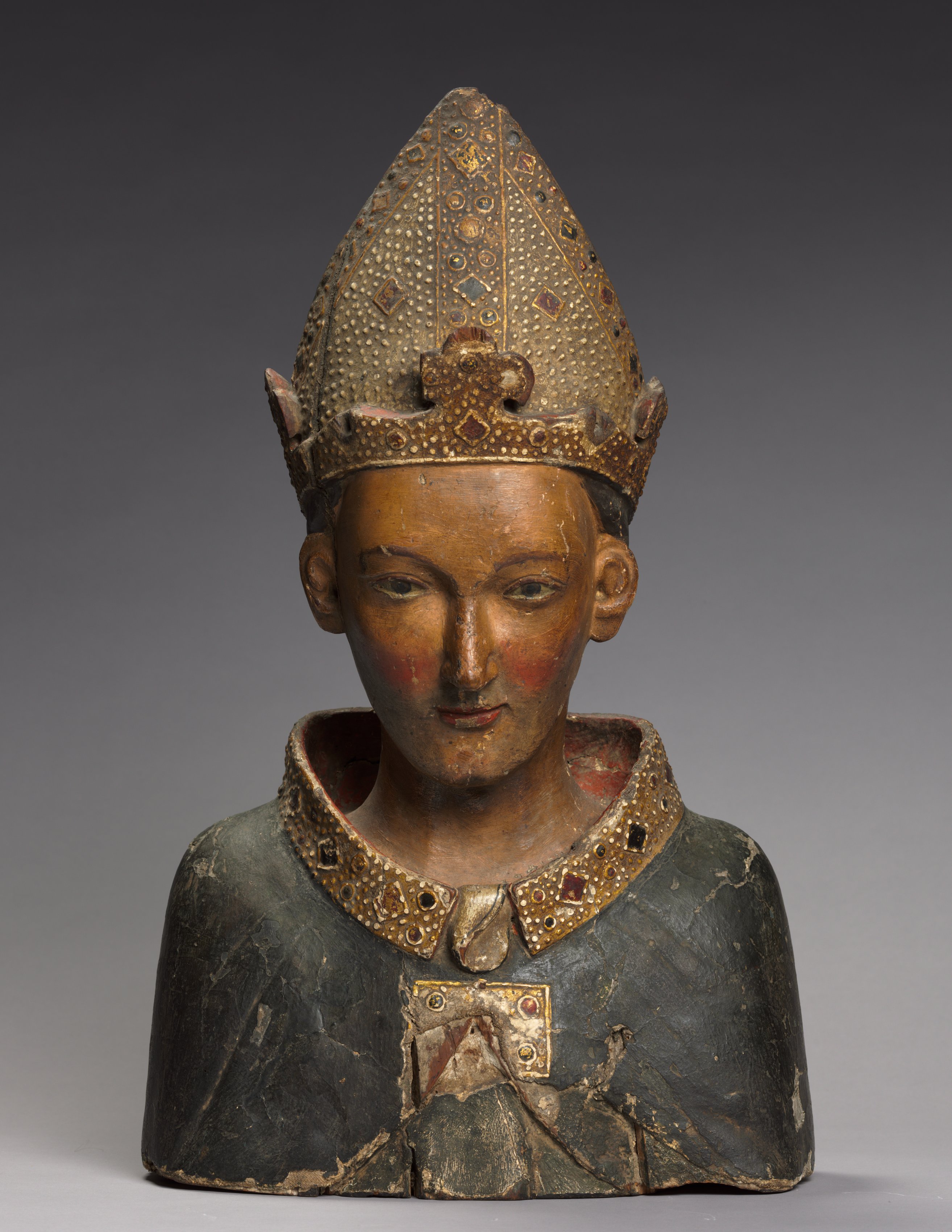 Bust Reliquary of St. Louis, Bishop of Toulouse