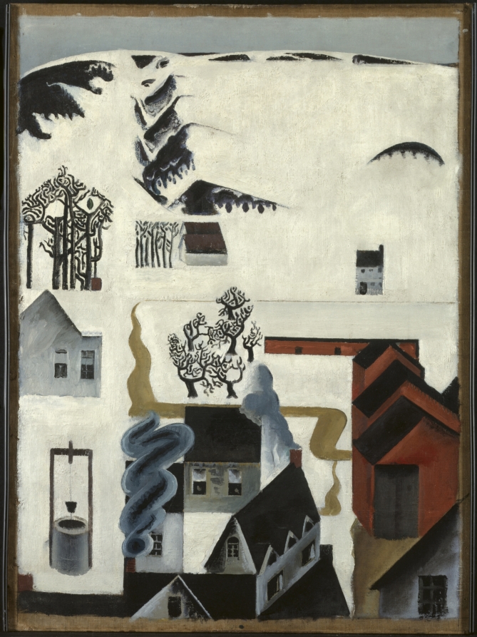 Mountain Farm, Preston Dickinson, c. 1915