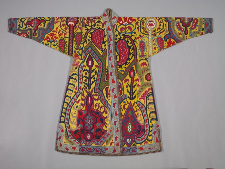 Khalat Man's surcoat (khalat) Uzbekistan, Shahr-i Sabz | Cleveland Museum of Art