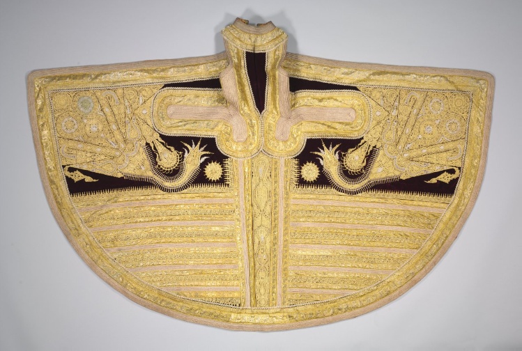 Gold-Thread Embroidered Garment for a Woman