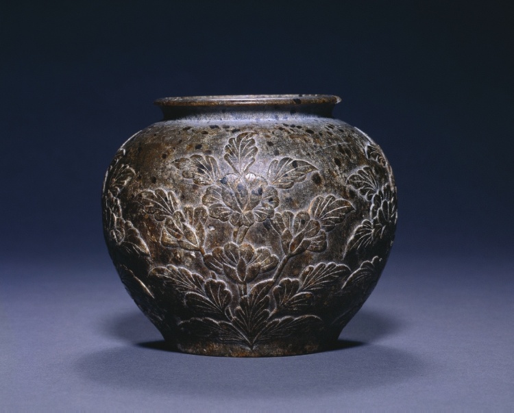 Jar with Floral Decoration