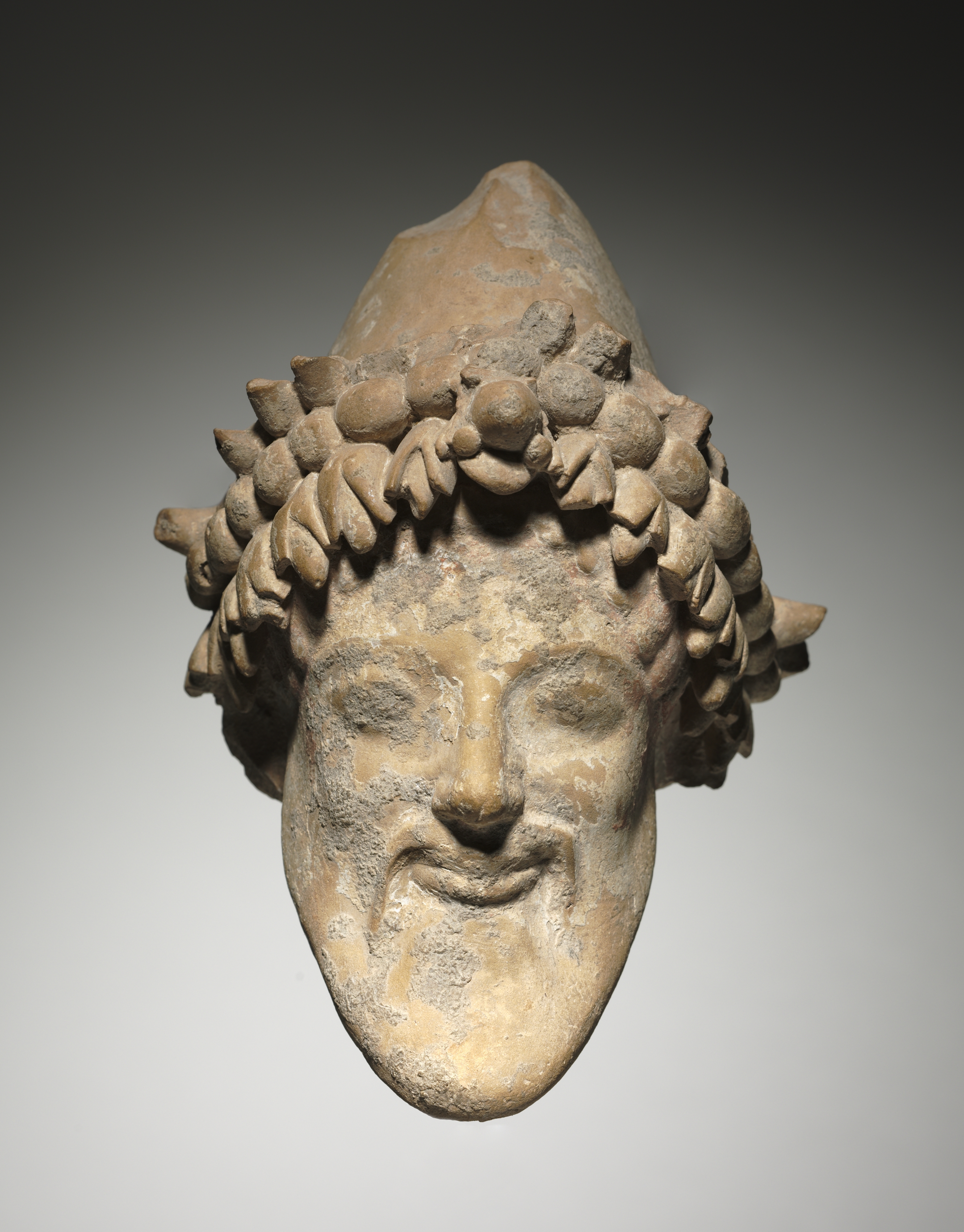 Head of Bearded Dionysus