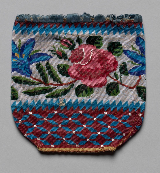 Beaded Bag (floral motif)