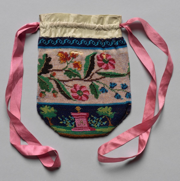 Beaded Bag (floral motif)