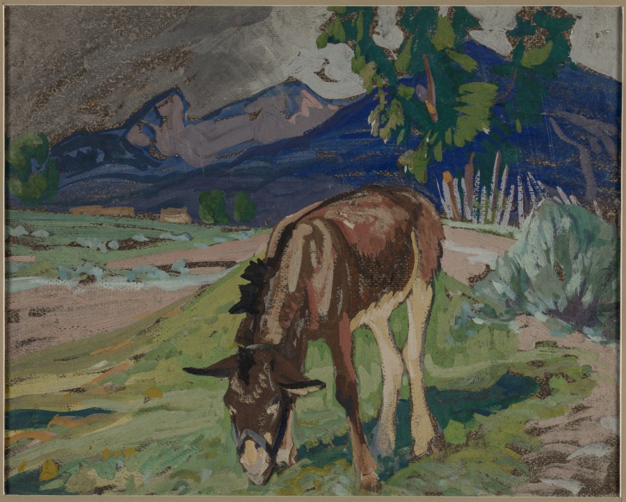 Grazing Ass, Henry Keller, c. 1891–1949