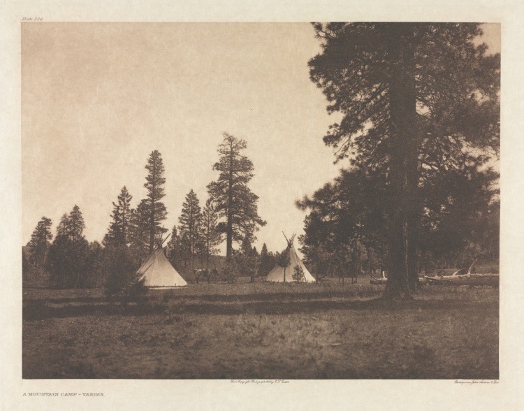Portfolio VII, Plate 224: A Mountain Camp - Yakima