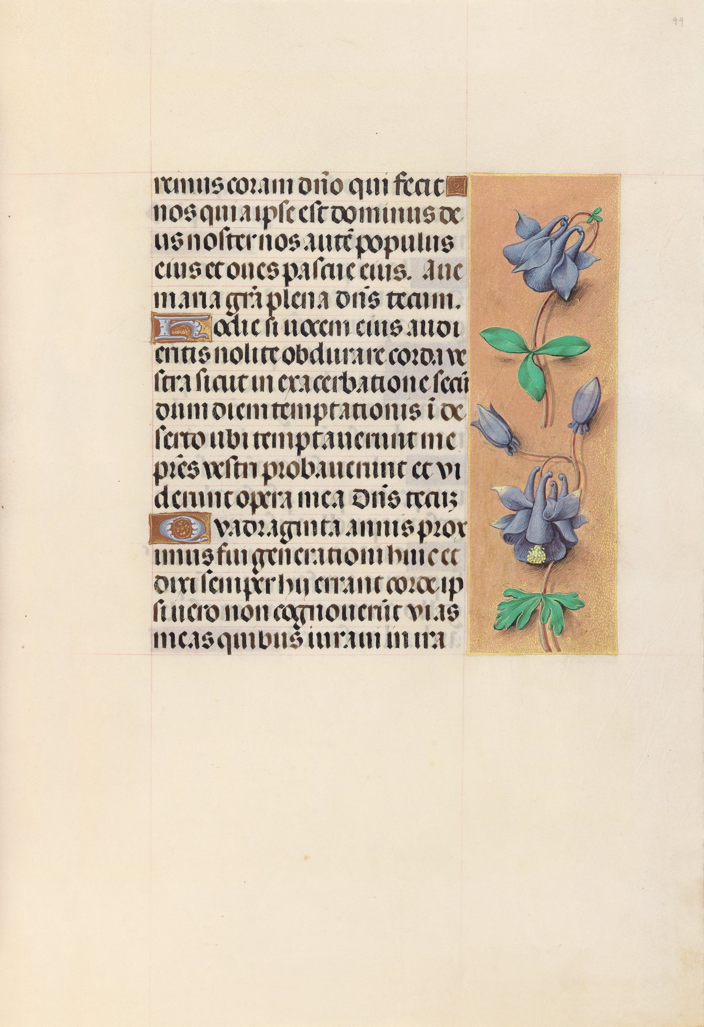 Hours of Queen Isabella the Catholic, Queen of Spain:  Fol. 99r