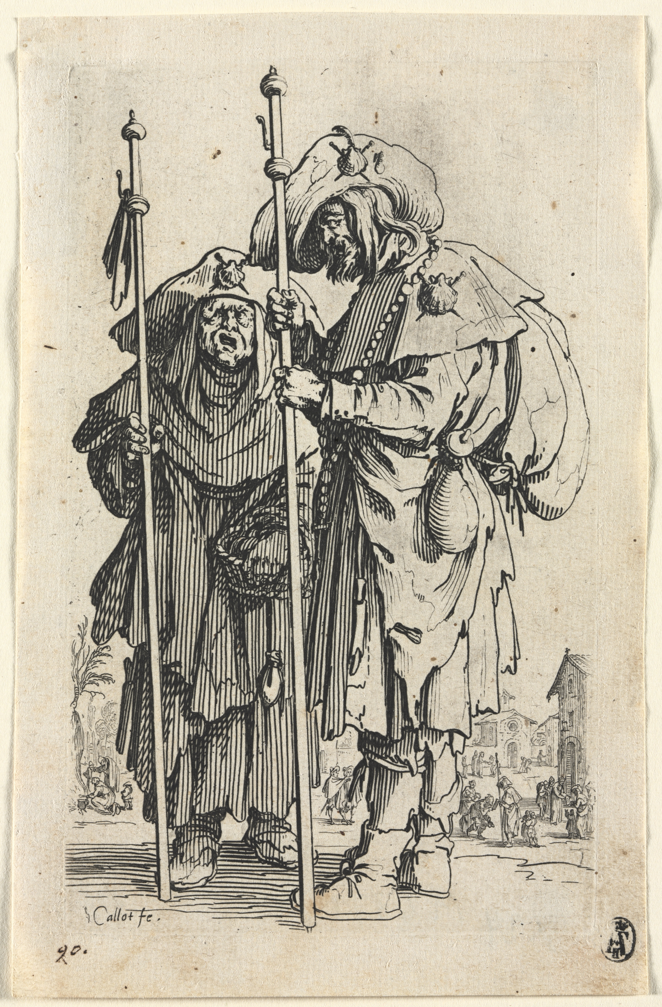 The Beggars: The Two Pilgrims