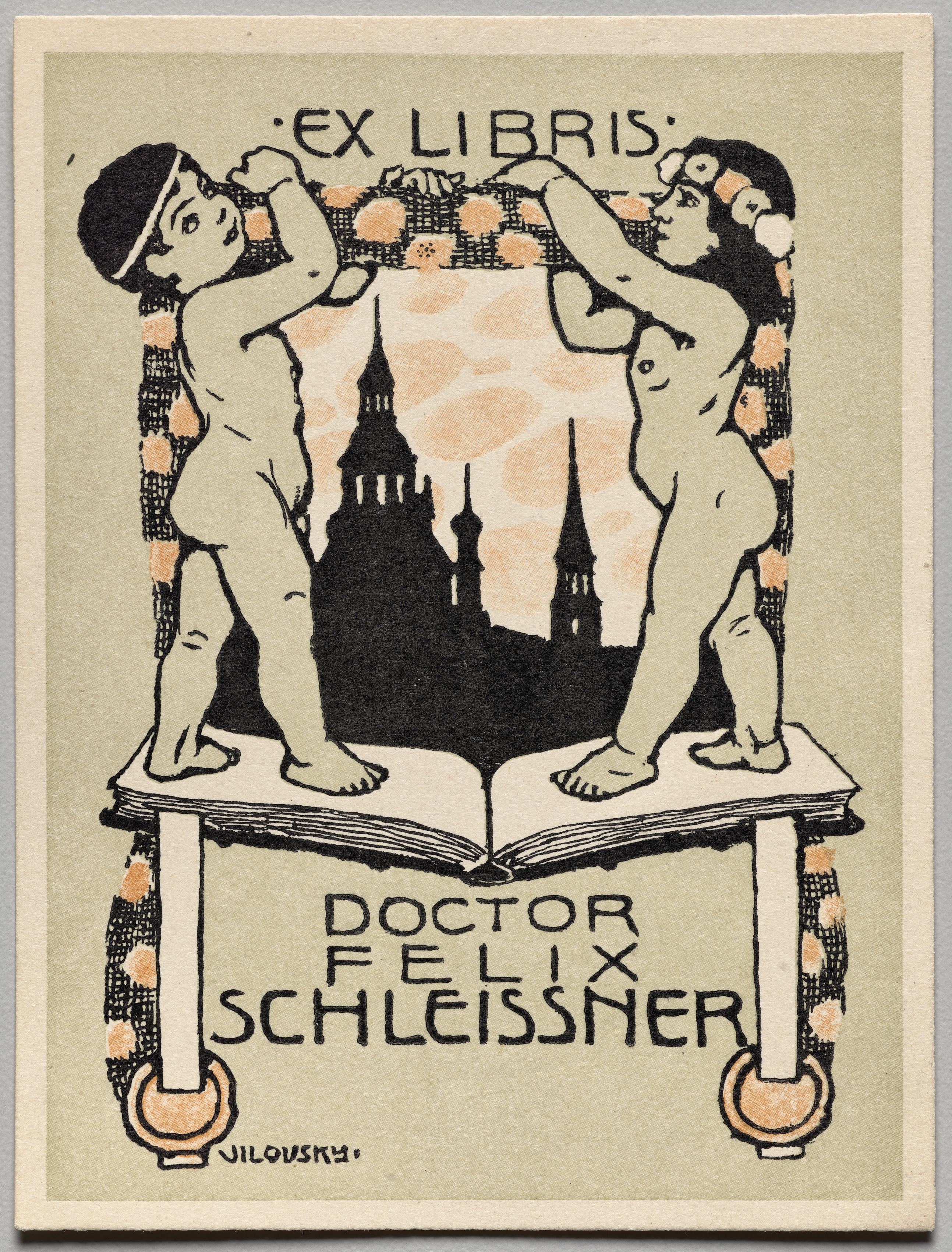 Bookplate: Doctor Felix Schleissner