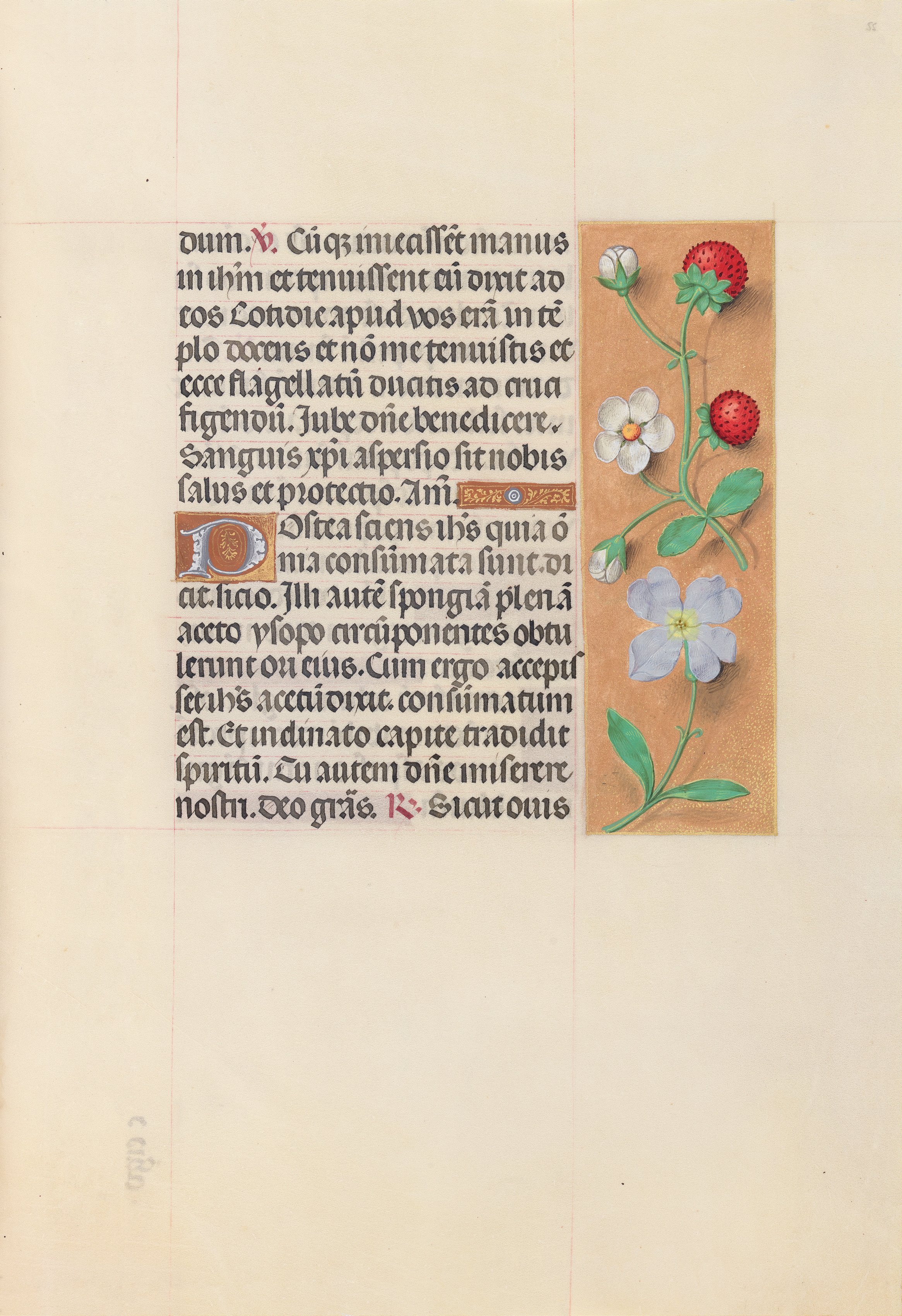 Hours of Queen Isabella the Catholic, Queen of Spain:  Fol. 55r