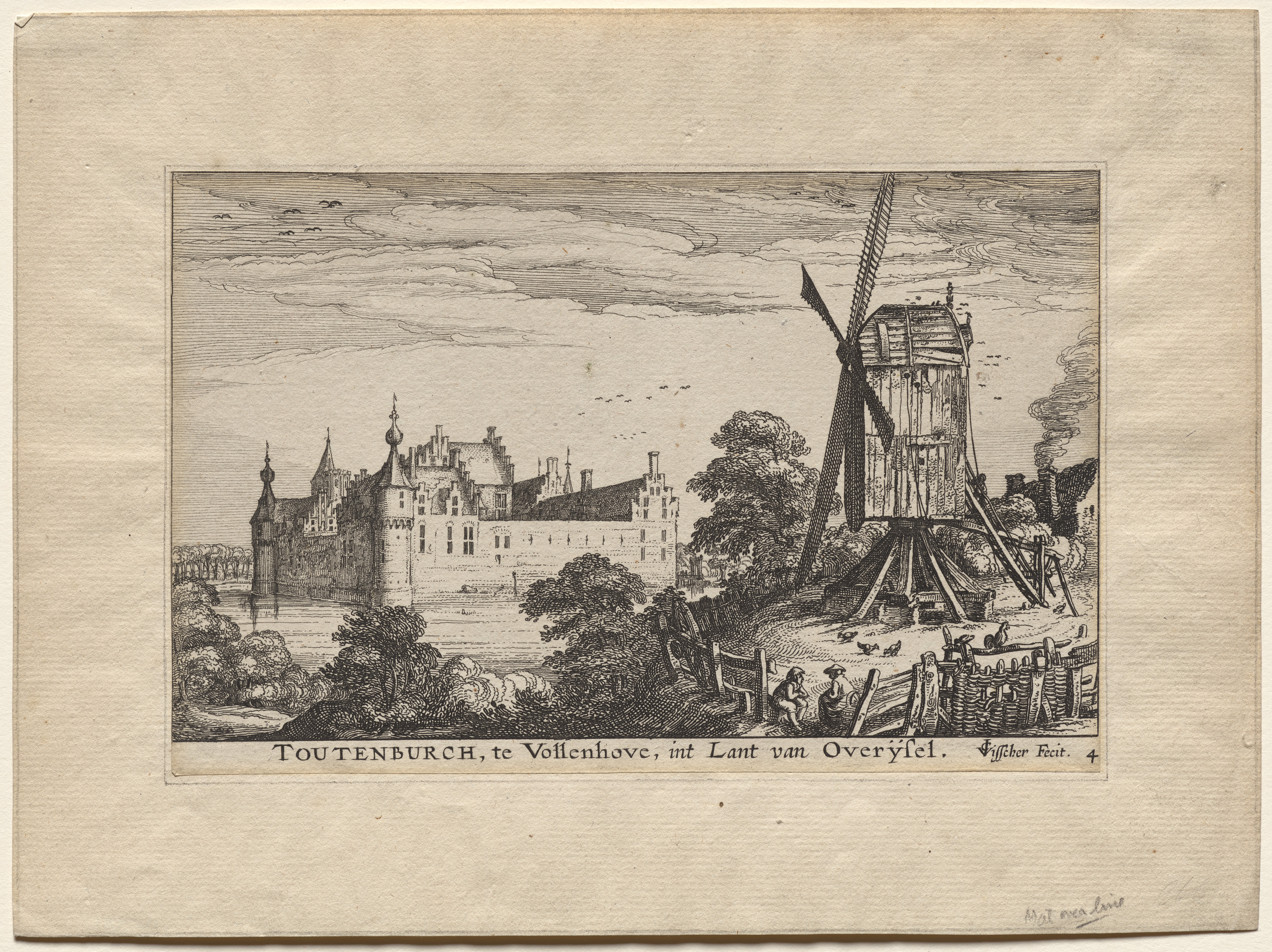 Four Castles in Holland and Utrecht:  The Castle Toutenburgh in Vollenhove