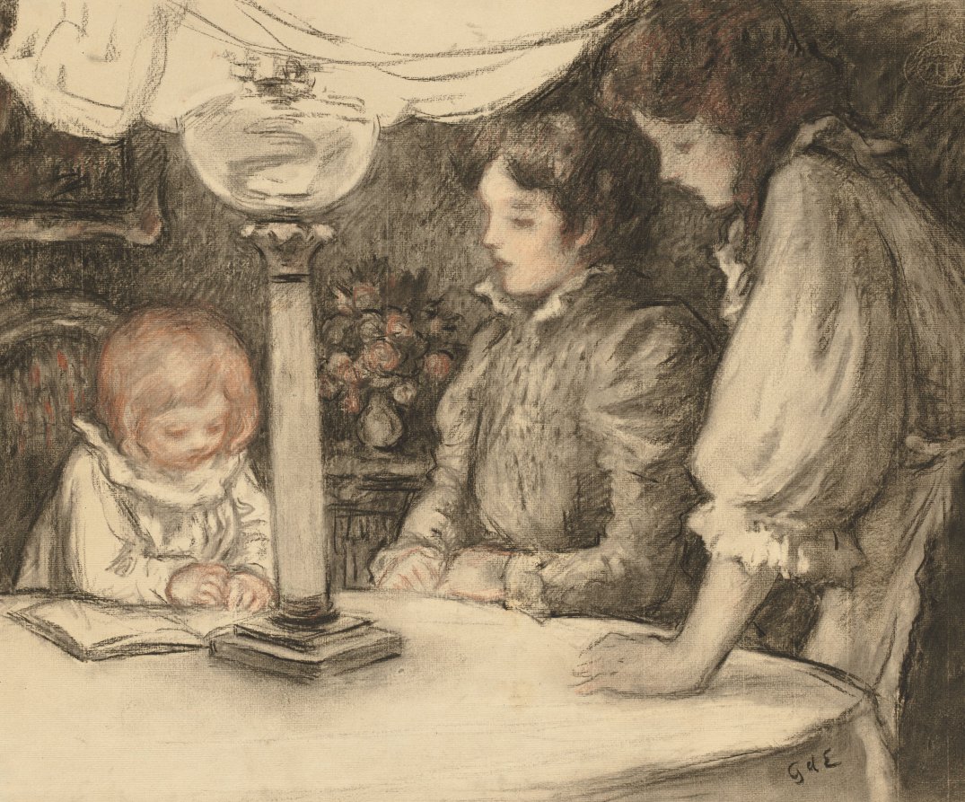 The Alphabet, Georges d' Espagnat, first half 20th century