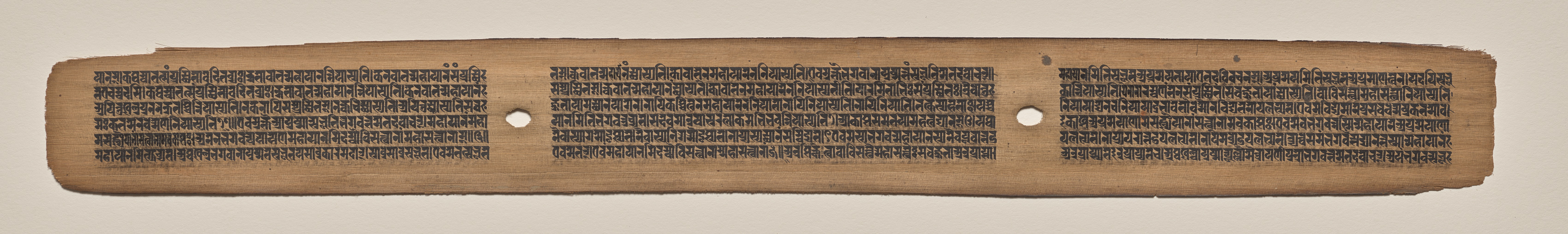 Text, Folio 9 (recto), from a Manuscript of the Perfection of Wisdom in Eight Thousand Lines (Ashtasahasrika Prajnaparamita-sutra)