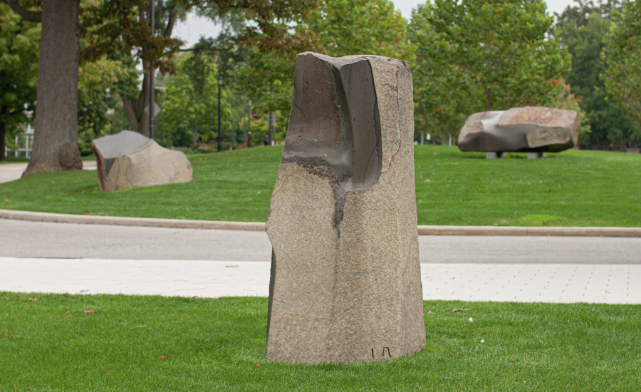 Rock Carvings: Passage of the Seasons, Isamu Noguchi, 1981
