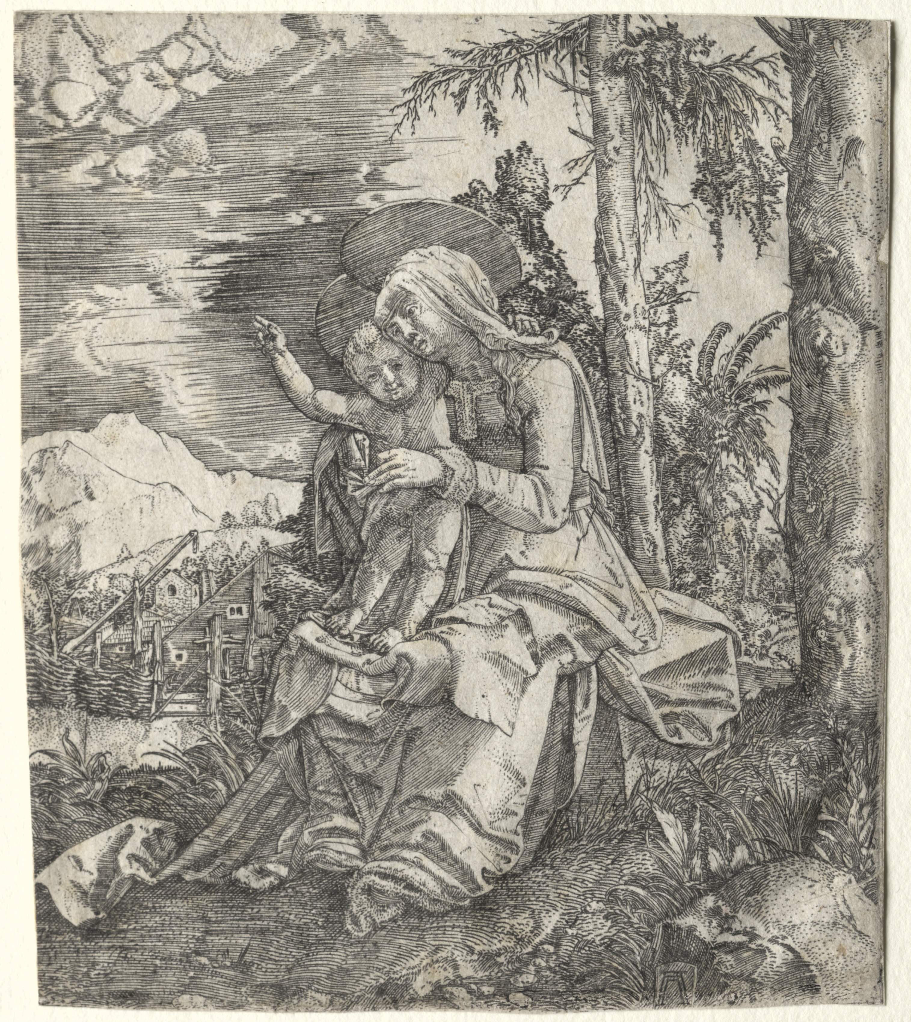 The Virgin in a Landscape