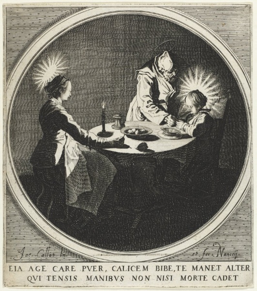 The Blessing (Le Bénédicité) also known as The Holy Family at Table