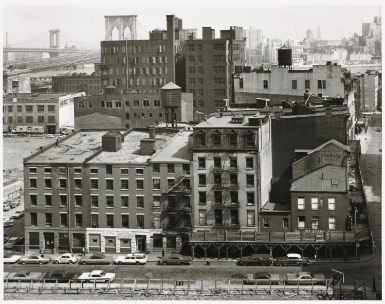 The Brooklyn Bridge Site Seen From the Roof of the Beekman Hospital 