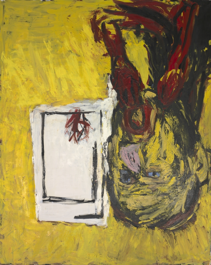 View out the Window, Georg Baselitz, 1982
