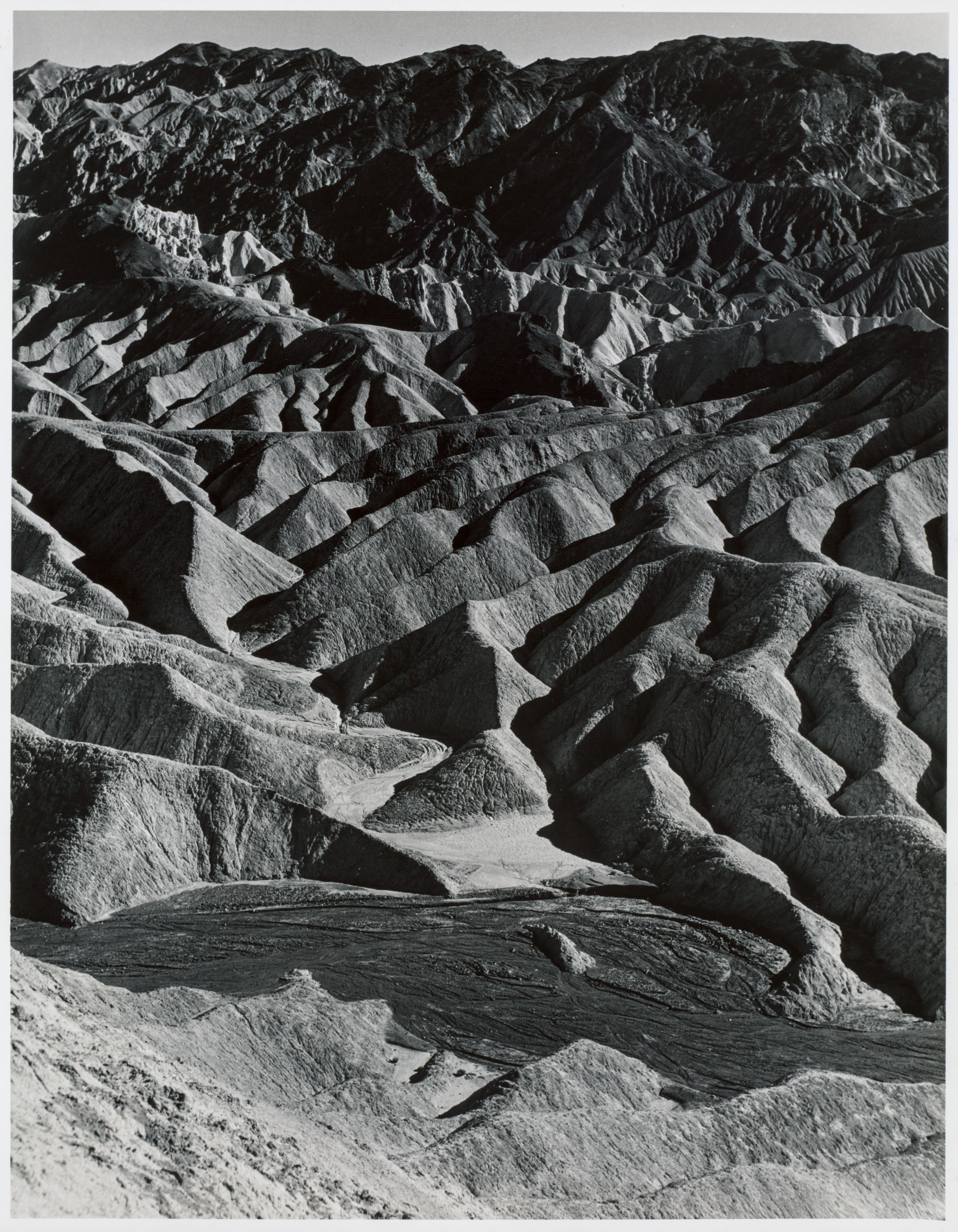 Badlands in the Panamint Range, Death Valley, California