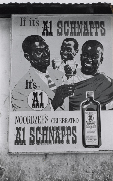 Advertisement for Al Schnapps, Ghana
